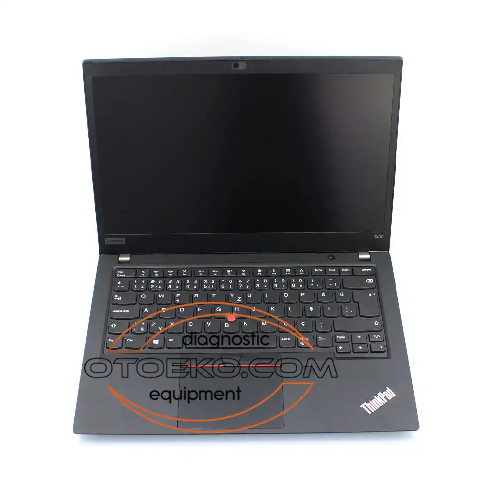طقم جهاز تشخيص شاحنات ومعدات فولفو الأصلي Volvo VOCOM II 88894000 مع لابتوب مبرمج جاهز للعمل - 1